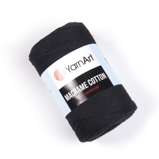 Macrame Cotton 750 čierna