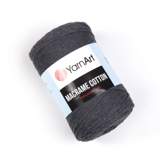 Macrame Cotton 758 tmavo šedá