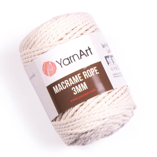 Macrame Rope 752 smotanová