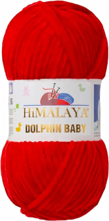 Himalaya Dolphin Baby 80318 žiarivo červená